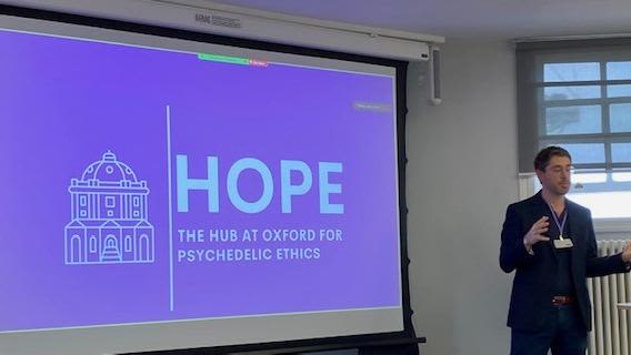 Dr Brian Earp, from the Philosophy Faculty at Oxford, introducing the workshop back in August