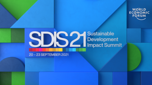 Front page image of the Sustainable Development Impact Summit 2021